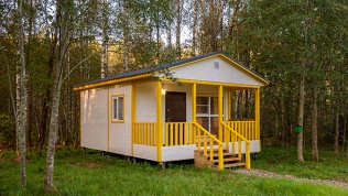 Загородный отдых в Подмосковье с завтраками в глэмпинге «Модная коза»