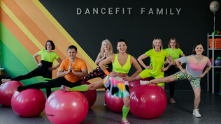 Занятия по различным направлениям в студии Dancefit Family