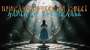 Участие в перформанс-квесте «Алиса в Зазеркалье» от студии Komponent
