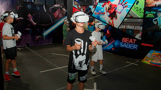 Проведение детского дня рождения в клубе виртуальной реальности Global VR