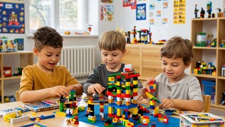 Посещение «Lego-комнаты» от детского робоклуба Robbo Learn