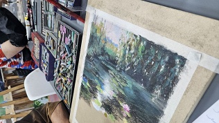 Урок по рисованию в школе искусств «Морозов»