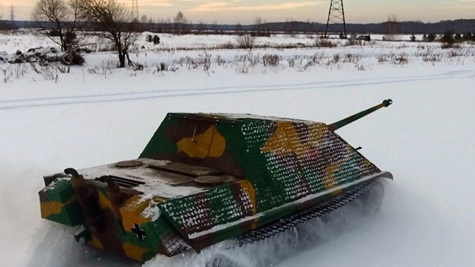 Подарок езда на танке 61