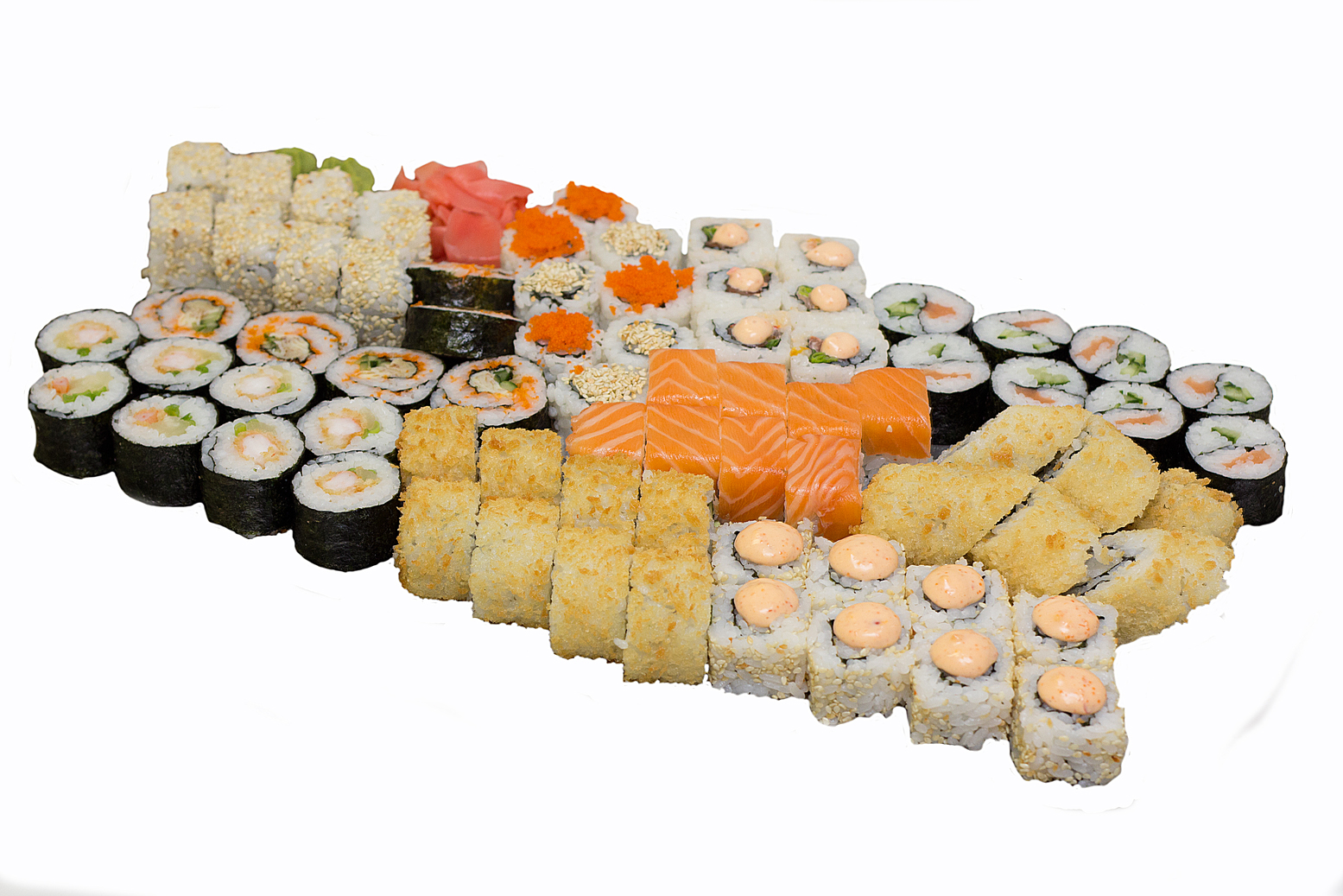 Большие наборы суши роллы фото 16