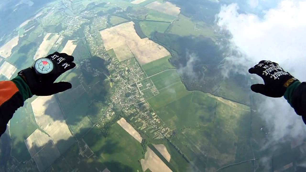 Прыжки с парашютом с инструктором: цена подарочного сертификата в Москве на прыжок в тандеме