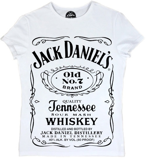 Будь в центре тусовки - купите майку Jack Daniels.
