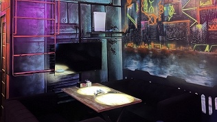 Паровой коктейль с чаем в Lounge Bar Csi-Fi