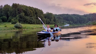 Сплав на байдарках