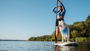 Отдых на воде с арендой SUP-борда или каяка от компании WhatSupTour