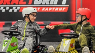 1 или 2 экстремальных заезда на электрокарте на дрифт-трассе в CrazyDrift