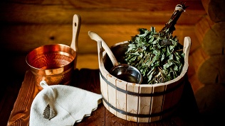 Отдых с джакузи в сауне «Сафари»