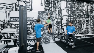 4 занятия паркуром для детей и взрослых в паркур парке Fly Zone