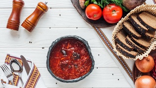 Всё меню в кафе русской кухни «Тещины блины»