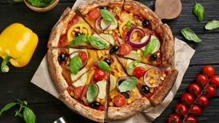 Всё меню пиццы от пиццерии «Дон Базильён» за полцены