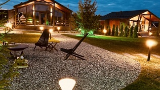 Отдых в барнхаусе с сауной в экодеревне Les Eco Village Aleksandrov