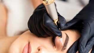 Перманентный макияж бровей, век и губ в студии Anait Beauty