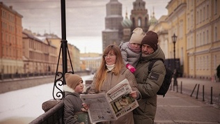 Фотосессия в центре Санкт-Петербурга от компании Iddea Photo