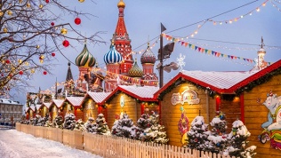 Билет на новогоднюю автобусную экскурсию от бюро «Огни столицы»