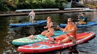 Прогулки на сапсерфах от компании Sup.me