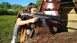 Игра в лазертаг