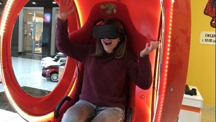 Посещение VR-капсулы