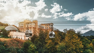 Обзорный тур по канатным дорогам горно-туристического центра «Газпром»