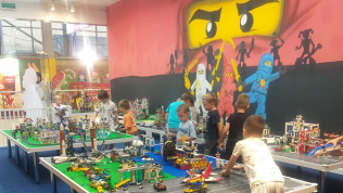 До 3 часов посещения детской игровой комнаты «Город кубиков»