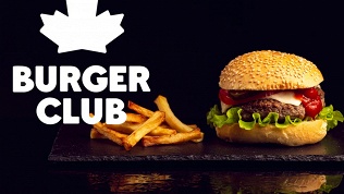 Всё меню и напитки в кафе Burger Club