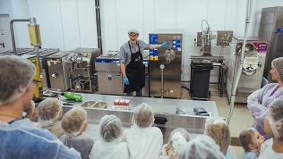 Экскурсия на фабрику мороженого Alpinetti