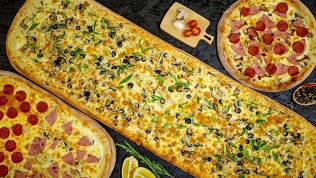 Метровые пиццы с самовывозом или доставкой от пиццерии Epic Pizza