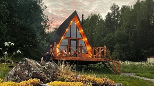 Отдых у Ладожского озера на базе отдыха «Вилла Ягель»