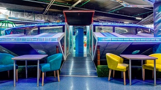 Праздник в ТРЦ «Охта Молл» в парке развлечений Joki Joya