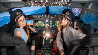 Полет на авиатренажере Boeing 737 Max от клуба «Лайнер 737»