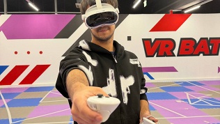 Посещение арены виртуальной реальности VR Battle