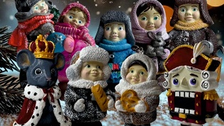 Мастер-класс по росписи елочных игрушек, статуэток от студии «О!АРТ»