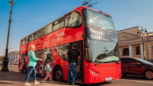 Билет на обзорную экскурсию на двухэтажном автобусе от «Сити Тур»