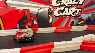 Заезды на дрифт-карте в ТРЦ «Кузьминки Молл» от Crazy Cart