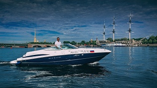 Прогулка на катере с капитаном от компании «Винд вояж»