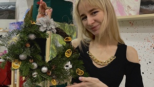 Зимний творческий вечер в мастерской Dali