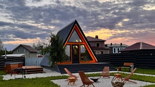 Отдых в Суздале в гостевом доме A-frame