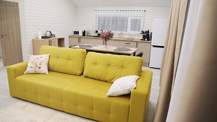 Семейный отдых на Истре в коттедже 187 «Песочный» от компании Flatpoint