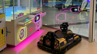 Заезды на детском AR-картинге в метавсленной Go-Kart
