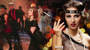 Билет на джазовую вечеринку «Гэтсби-шоу»