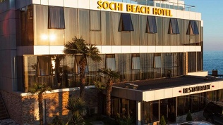 Отдых на берегу Черного моря в отеле Sochi Beach Hotel 3*