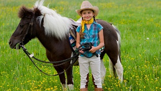 Катание на пони и лошадях в пони-клубе «Аликорн»