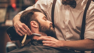 Стрижка, бритье, моделирование бороды в барбершопе Throne