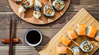 Сеты от службы доставки «Тетя Креветка»