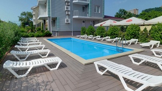 Отдых на берегу Черного моря в пансионате «Черноморье»