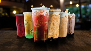 Комбонабор из бабл ти и мороженого от кафе Yogurt Island