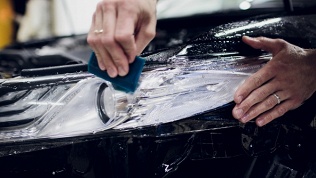 Защита фар и капота, химчистка, покрытие «Антидождь» от Detail House